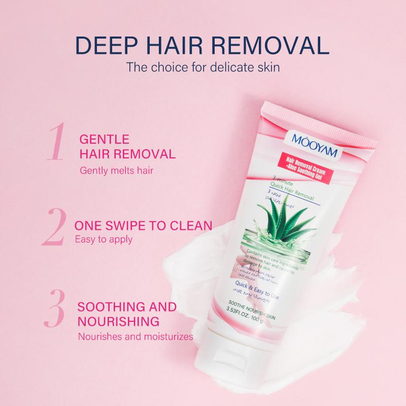 Hair removal cream for men and women