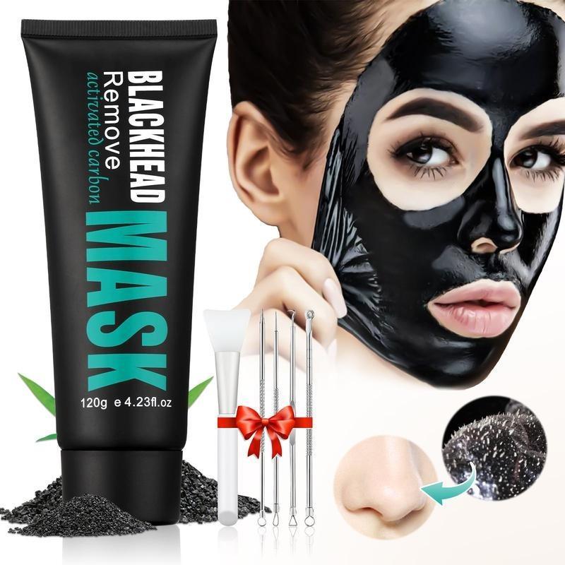 Bamboo charcoal blackhead removal mask for men and women