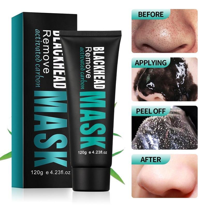 Bamboo charcoal blackhead removal mask for men and women