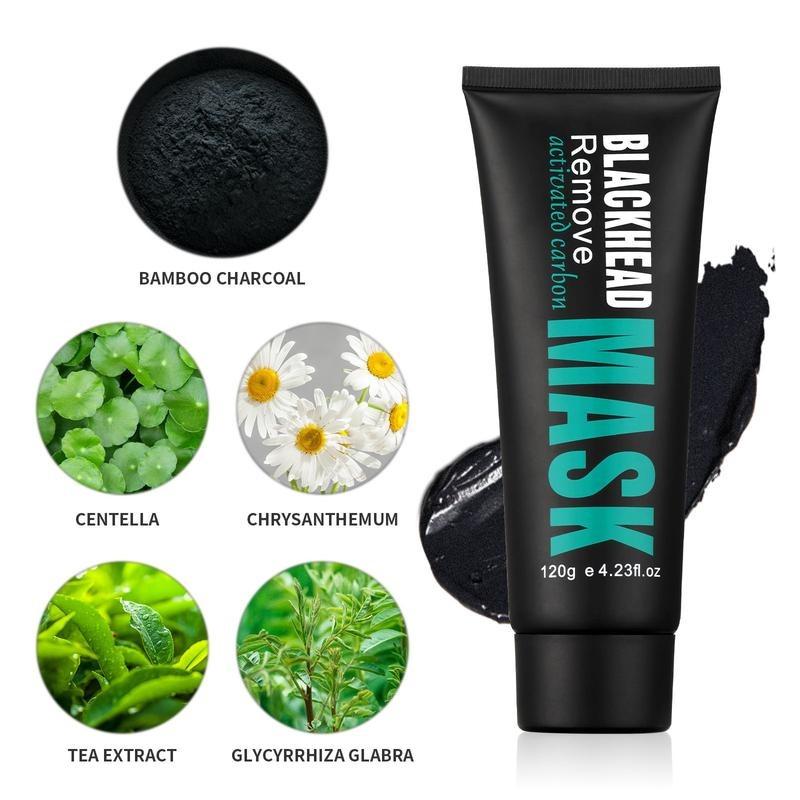 Bamboo charcoal blackhead removal mask for men and women